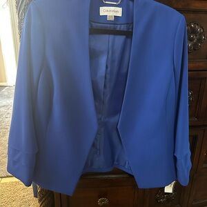 Calvin Klein Women's Royal Blue Blazer